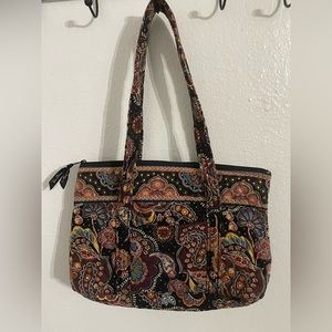 Vera Bradley shoulder bag in Kensington pattern (retired Fall 2007)